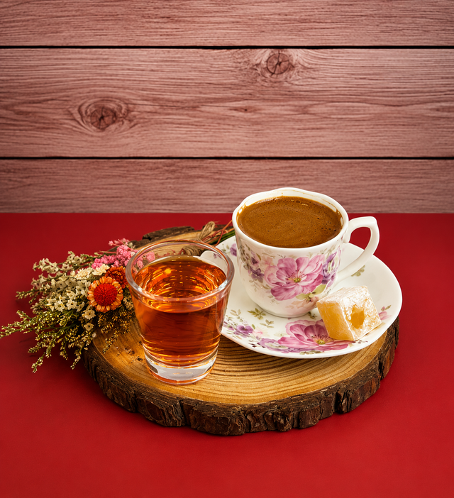 Mastic Turkish Coffee.
